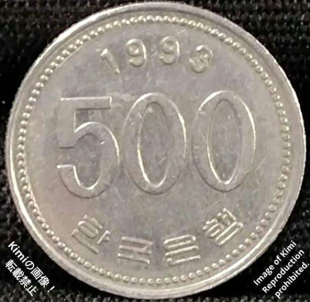 �G���[�R�C���H 500�E�H�� �d�� 1993 �؍� NGC NOT ENCAPSULATED DAMAGED TO RESEMBL �� �z�r�[�� 