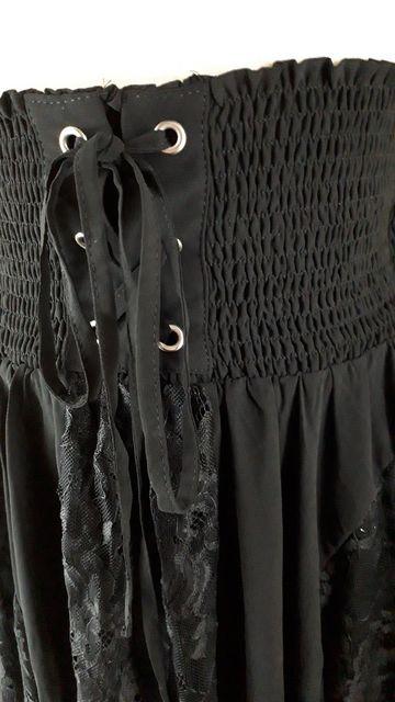 ★CRYX★編み上げ&レースアシンメトリースカート★黒★ < 女性ファッション ★CRYX★編み上げ&レースアシンメトリースカート★黒★ < 女性ファッションの