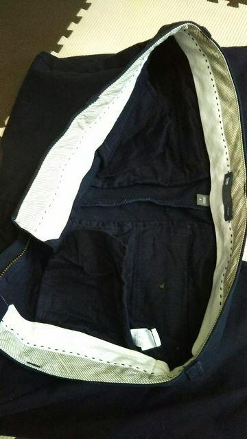 GAP ストレッチ ネイビー 美品  4号 < ブランド  GAP ストレッチ ネイビー 美品  4号 < ブランドの