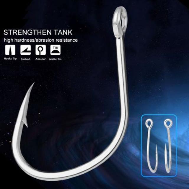 管付 1/0# クエ・ヒラメ・ 強力シングルフック 10本 < レジャー/スポーツ 管付 1/0# クエ・ヒラメ・ 強力シングルフック 10本 < レジャー/スポーツの