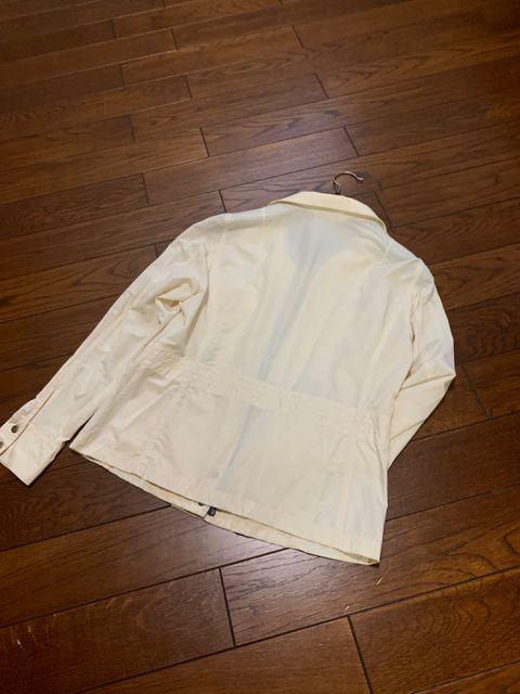 【サイズ11】ROSACE◆春夏薄手◆オフ白スタイリッシュブルゾン < 女性ファッション  【サイズ11】ROSACE◆春夏薄手◆オフ白スタイリッシュブルゾン < 女性ファッションの