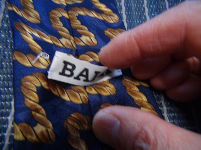 BALLYのネクタイ シルク100% イタリア製!。 < 男性ファッション  BALLYのネクタイ シルク100% イタリア製!。 < 男性ファッションの