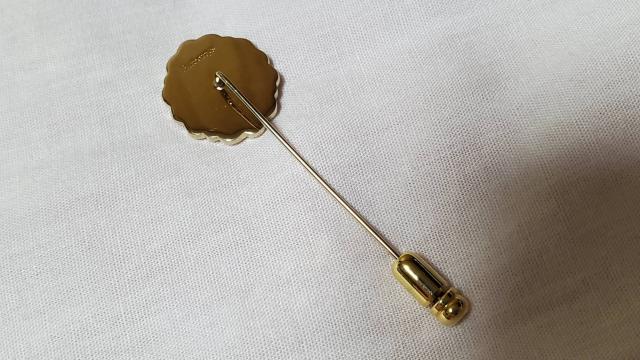 正規 バーバリー 騎士 ホースロゴ ヘリテージピンブローチ タイピン クラシック コンビカラー < ブランド 正規 バーバリー 騎士 ホースロゴ ヘリテージピンブローチ タイピン クラシック コンビカラー < ブランドの