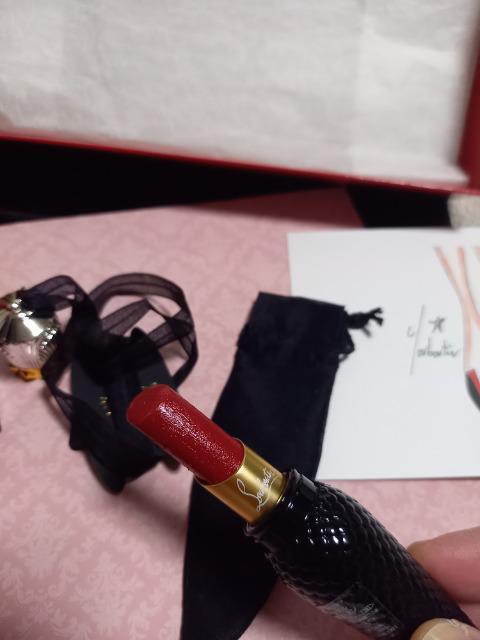 委託販売!!中古美品クリスチャンルブタン☆シアーヴォワ(001Sルージュルブタン) < ブランド  委託販売!!中古美品クリスチャンルブタン☆シアーヴォワ(001Sルージュルブタン) < ブランドの