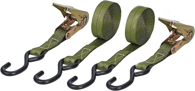 荷締めベルト ラチェット式 ベルト 荷締機長 6m 固定ベルト 固定バンド 破断荷重800kg 2本セット < 自動車/バイク 荷締めベルト ラチェット式 ベルト 荷締機長 6m 固定ベルト 固定バンド 破断荷重800kg 2本セット < 自動車/バイク