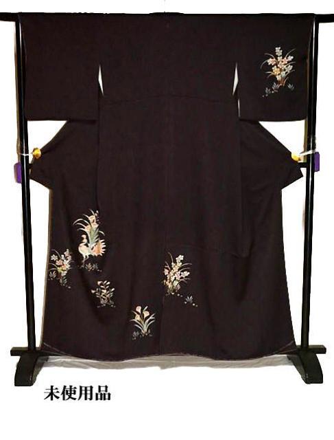 【最高峰】【未使用品】至宝の逸品 総相良刺繍 孔雀花文 1つ紋 重ね衿付き 訪問着 身丈161cm 裄丈64cm T3343 < 女性ファッション  【最高峰】【未使用品】至宝の逸品 総相良刺繍 孔雀花文 1つ紋 重ね衿付き 訪問着 身丈161cm 裄丈64cm T3343  < 女性ファッションの