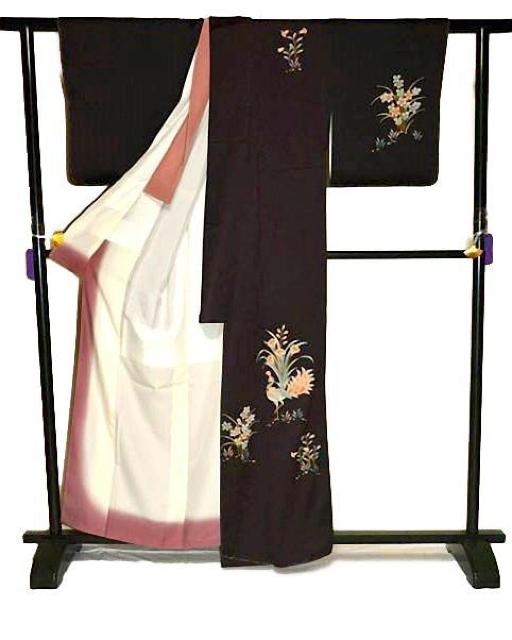 【最高峰】【未使用品】至宝の逸品 総相良刺繍 孔雀花文 1つ紋 重ね衿付き 訪問着 身丈161cm 裄丈64cm T3343 < 女性ファッション  【最高峰】【未使用品】至宝の逸品 総相良刺繍 孔雀花文 1つ紋 重ね衿付き 訪問着 身丈161cm 裄丈64cm T3343 < 女性ファッションの