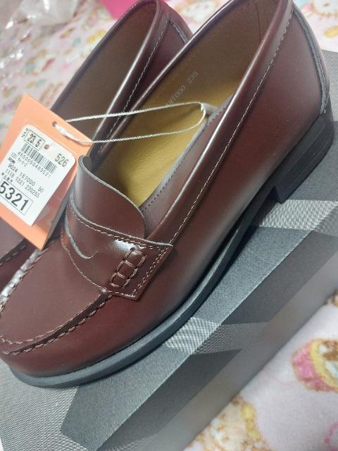 女の子ローファーブラウン < 女性ファッション  女の子ローファーブラウン < 女性ファッションの