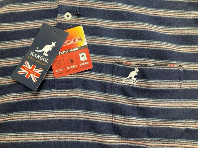 送料無料!滑らかで暖かい!【KANGOL】EXTRA COMFORT メンズ吸湿発熱ポロシャツAボーダー柄(画像から)1枚 < 男性ファッション  送料無料!滑らかで暖かい!【KANGOL】EXTRA COMFORT メンズ吸湿発熱ポロシャツAボーダー柄(画像から)1枚 < 男性ファッションの