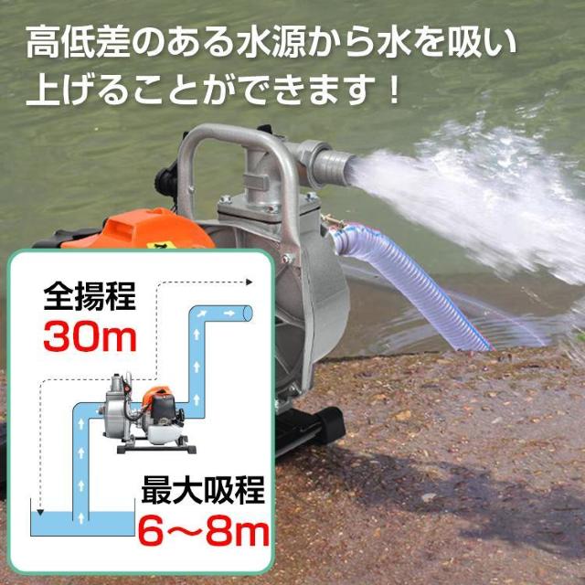 エンジンポンプ 2サイクル 2ストローク 全揚程30m 最大出力1.45kw 最大吐出量200L < ペット/手芸/園芸 エンジンポンプ 2サイクル 2ストローク 全揚程30m 最大出力1.45kw 最大吐出量200L < ペット/手芸/園芸の