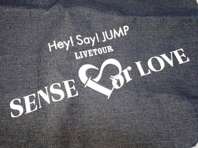 Hey! Say! JUMP LIVE TOUR SENSE or LOVE トートバッグ < タレントグッズ  Hey! Say! JUMP LIVE TOUR SENSE or LOVE トートバッグ < タレントグッズの