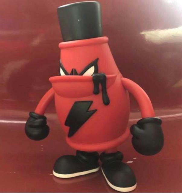 《RAY》スプレー缶 フィギュア スパンキー spray HEADLOCKSTUDIO ワンダフルマン ART デザイナーズトイ < ホビー  《RAY》スプレー缶 フィギュア スパンキー spray HEADLOCKSTUDIO ワンダフルマン ART デザイナーズトイ  < ホビーの