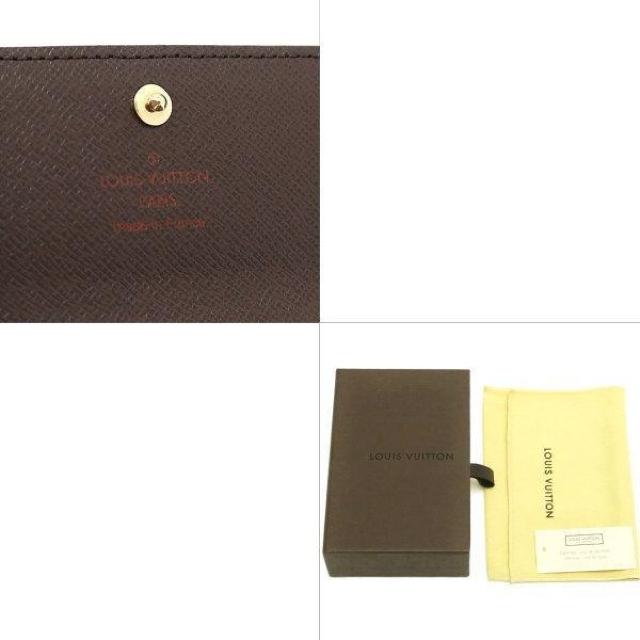 ◆ 本物 美品 ◆ LV ルイヴィトン ダミエ ミュルティクレ4 キーケース 4連キーケース 4連 保存袋 箱 N62631 < ブランド  ◆ 本物 美品 ◆ LV ルイヴィトン ダミエ ミュルティクレ4 キーケース 4連キーケース 4連 保存袋 箱 N62631 < ブランドの