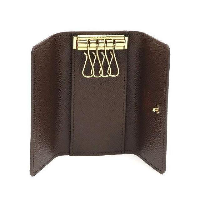 ◆ 本物 美品 ◆ LV ルイヴィトン ダミエ ミュルティクレ4 キーケース 4連キーケース 4連 保存袋 箱 N62631 < ブランド  ◆ 本物 美品 ◆ LV ルイヴィトン ダミエ ミュルティクレ4 キーケース 4連キーケース 4連 保存袋 箱 N62631 < ブランドの