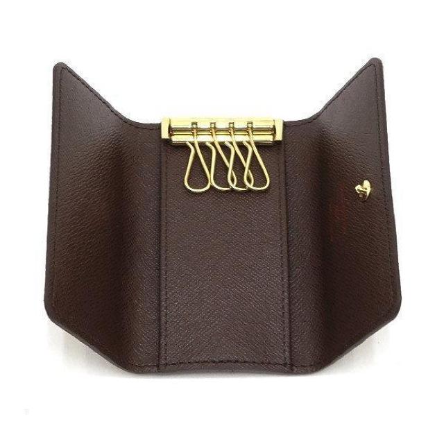 ◆ 本物 美品 ◆ LV ルイヴィトン ダミエ ミュルティクレ4 キーケース 4連キーケース 4連 保存袋 箱 N62631 < ブランド  ◆ 本物 美品 ◆ LV ルイヴィトン ダミエ ミュルティクレ4 キーケース 4連キーケース 4連 保存袋 箱 N62631 < ブランドの