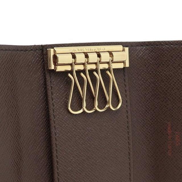 ◆ 本物 美品 ◆ LV ルイヴィトン ダミエ ミュルティクレ4 キーケース 4連キーケース 4連 保存袋 箱 N62631 < ブランド  ◆ 本物 美品 ◆ LV ルイヴィトン ダミエ ミュルティクレ4 キーケース 4連キーケース 4連 保存袋 箱 N62631 < ブランドの