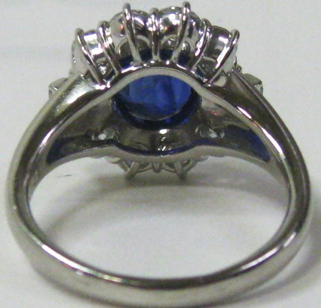 極美品Pt900プラチナリング指輪サファイヤ3.31ctダイヤ1.47ct#17 < 女性アクセサリー/時計 極美品Pt900プラチナリング指輪サファイヤ3.31ctダイヤ1.47ct#17 < 女性アクセサリー/時計の