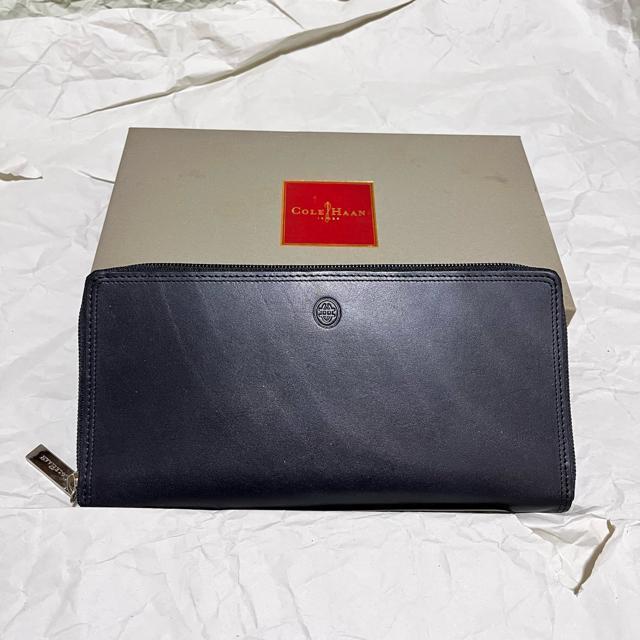 【保管未使用品】【COLE HAAN】 TRAVEL ZIP WALLET < 男性ファッション 【保管未使用品】【COLE HAAN】 TRAVEL ZIP WALLET < 男性ファッションの