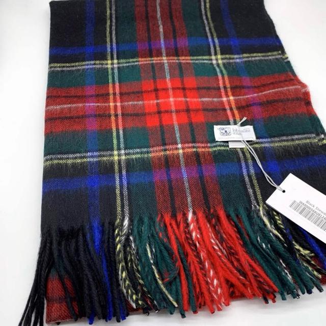 Johnstons of Elgin ジョンストンズ カシミヤ100% 大判ストール マフラー タータンチェック 赤 < ブランド Johnstons of Elgin ジョンストンズ カシミヤ100% 大判ストール マフラー タータンチェック 赤 < ブランドの