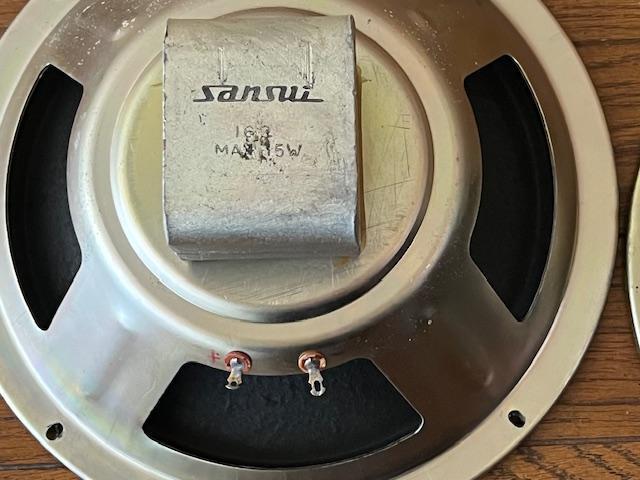 SANSUI�@�^�ԕs���@�X�s�[�J�[���j�b�g2�{�@�W�����N �� �Ɠd/AV�� 