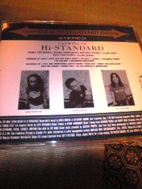 Hi-STANDARD(ハイスタ)輸入盤CD,Growing Up < タレントグッズ  Hi-STANDARD(ハイスタ)輸入盤CD,Growing Up < タレントグッズの