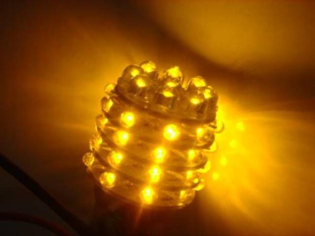 激照! S25型シングル45連LEDバルブ オレンジ < 自動車/バイク 激照! S25型シングル45連LEDバルブ オレンジ < 自動車/バイク