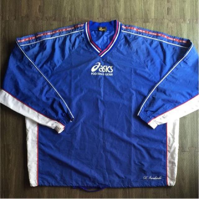 《asics》トライアルコート サッカー サウナスーツ ダイエット ジム  ヴィンテージ フットサル 筋トレ soccer 古着 < レジャー/スポーツ  《asics》トライアルコート サッカー サウナスーツ ダイエット ジム  ヴィンテージ フットサル 筋トレ soccer 古着  < レジャー/スポーツの