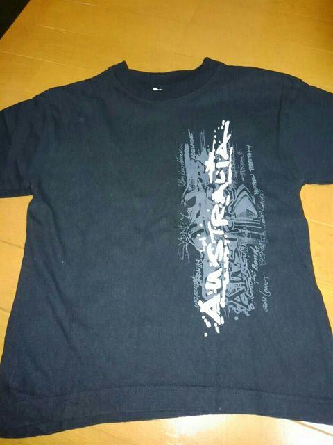 ☆美品☆黒半袖Tシャツ☆130 < キッズ/ベビー  ☆美品☆黒半袖Tシャツ☆130  < キッズ/ベビーの