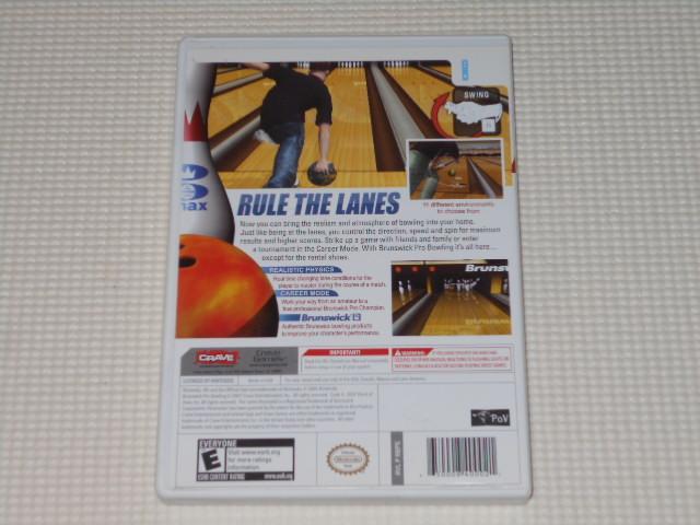 Wii★BRUNSWICK PRO BOWLING 海外版(国内本体動作不可) < ゲーム本体/ソフト  Wii★BRUNSWICK PRO BOWLING 海外版(国内本体動作不可) < ゲーム本体/ソフトの