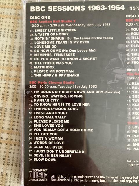 y[J[zNOIA 2g@THE BEATLES / BBC SESSIONS 1963-1964  ^gObY 