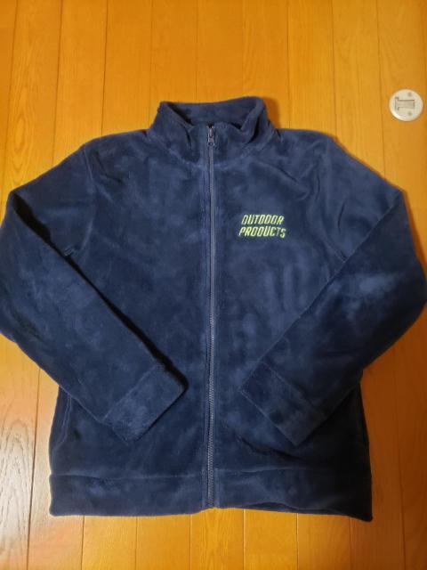 ☆新品同様☆OUTDOOR PRODUCTS☆ネイビーフリースジャケット☆160 < キッズ/ベビー  ☆新品同様☆OUTDOOR PRODUCTS☆ネイビーフリースジャケット☆160  < キッズ/ベビーの