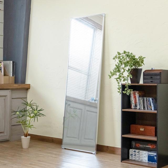 【送料無料】アルミジャンボミラー 全身鏡 立て掛け式 < インテリア/ライフ 【送料無料】アルミジャンボミラー 全身鏡 立て掛け式 < インテリア/ライフの