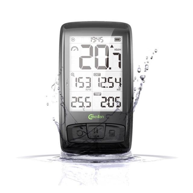 MeiLan M4 自転車 サイクルコンピューター Bluetooth連携 速度 ラップ機能 ケイデンス測定 心拍数バンド 気温 < レジャー/スポーツ MeiLan M4 自転車 サイクルコンピューター Bluetooth連携 速度 ラップ機能 ケイデンス測定 心拍数バンド 気温 < レジャー/スポーツの