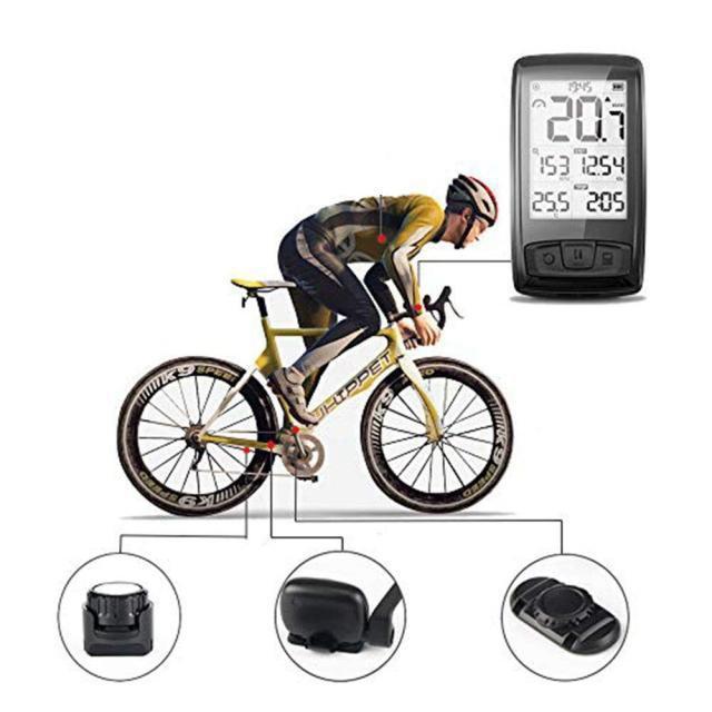 MeiLan M4 自転車 サイクルコンピューター Bluetooth連携 速度 ラップ機能 ケイデンス測定 心拍数バンド 気温 < レジャー/スポーツ MeiLan M4 自転車 サイクルコンピューター Bluetooth連携 速度 ラップ機能 ケイデンス測定 心拍数バンド 気温 < レジャー/スポーツの