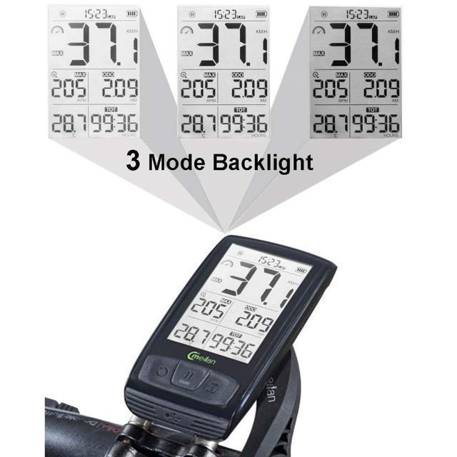 MeiLan M4 自転車 サイクルコンピューター Bluetooth連携 速度 ラップ機能 ケイデンス測定 心拍数バンド 気温 < レジャー/スポーツ MeiLan M4 自転車 サイクルコンピューター Bluetooth連携 速度 ラップ機能 ケイデンス測定 心拍数バンド 気温 < レジャー/スポーツの