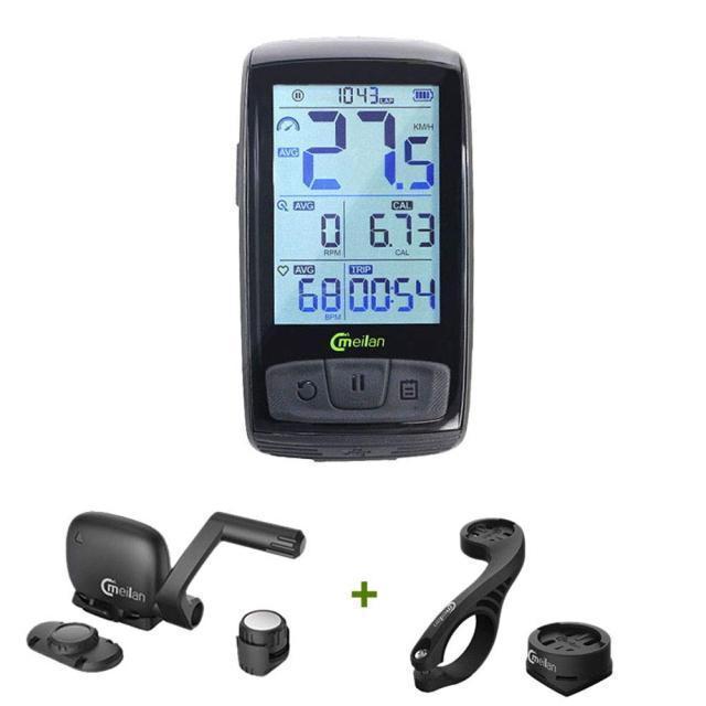 MeiLan M4 自転車 サイクルコンピューター Bluetooth連携 速度 ラップ機能 ケイデンス測定 心拍数バンド 気温 < レジャー/スポーツ MeiLan M4 自転車 サイクルコンピューター Bluetooth連携 速度 ラップ機能 ケイデンス測定 心拍数バンド 気温 < レジャー/スポーツの