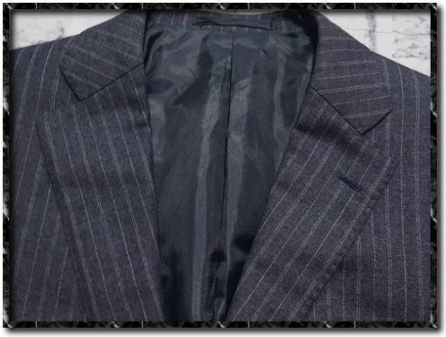 ビームス 3釦ストライプジャケット ブレザー グレー < ブランド ビームス 3釦ストライプジャケット ブレザー グレー < ブランドの