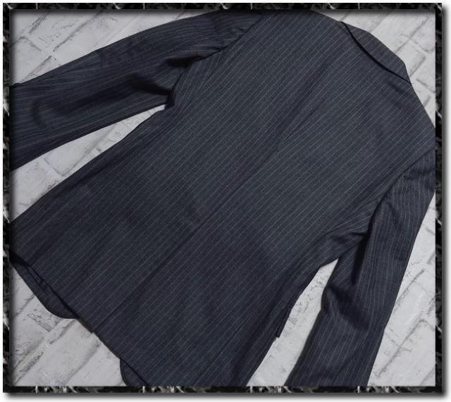 ビームス 3釦ストライプジャケット ブレザー グレー < ブランド ビームス 3釦ストライプジャケット ブレザー グレー < ブランドの