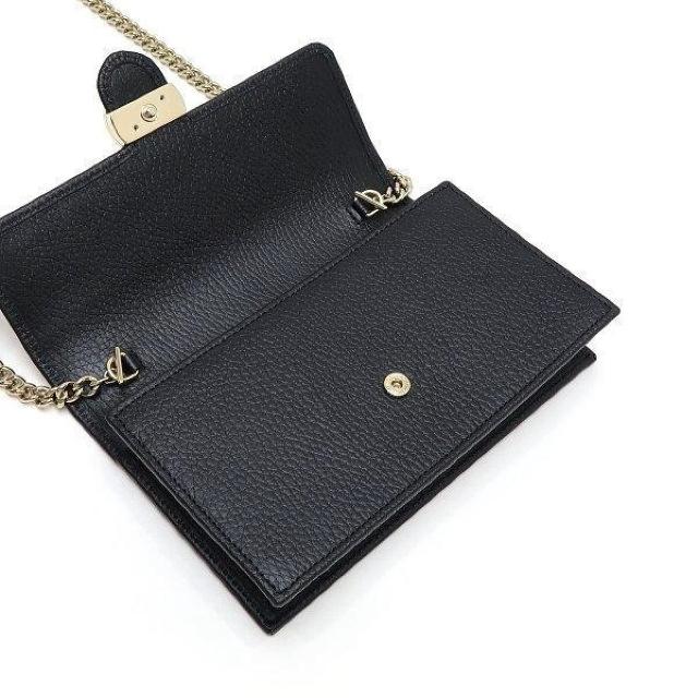 ◆ 新品 本物 ◆ GUCCI グッチ チェーンウォレット ショルダーバッグ 長財布 ブラック 黒 保存袋 箱 人気 615523 < ブランド  ◆ 新品 本物 ◆ GUCCI グッチ チェーンウォレット ショルダーバッグ 長財布 ブラック 黒 保存袋 箱 人気 615523 < ブランドの