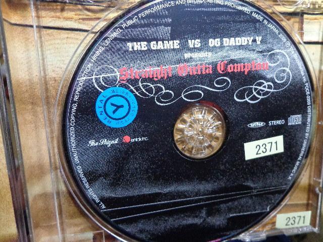 CD �� THE GAME vs OG Daddy V�uStraight Outta Compton�v�� CD2���ő���180�~ �� CD/DVD/�r�f�I�� 