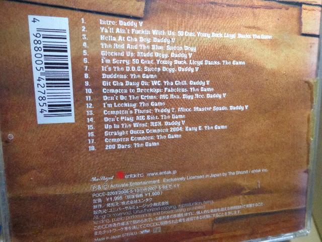 CD �� THE GAME vs OG Daddy V�uStraight Outta Compton�v�� CD2���ő���180�~ �� CD/DVD/�r�f�I�� 
