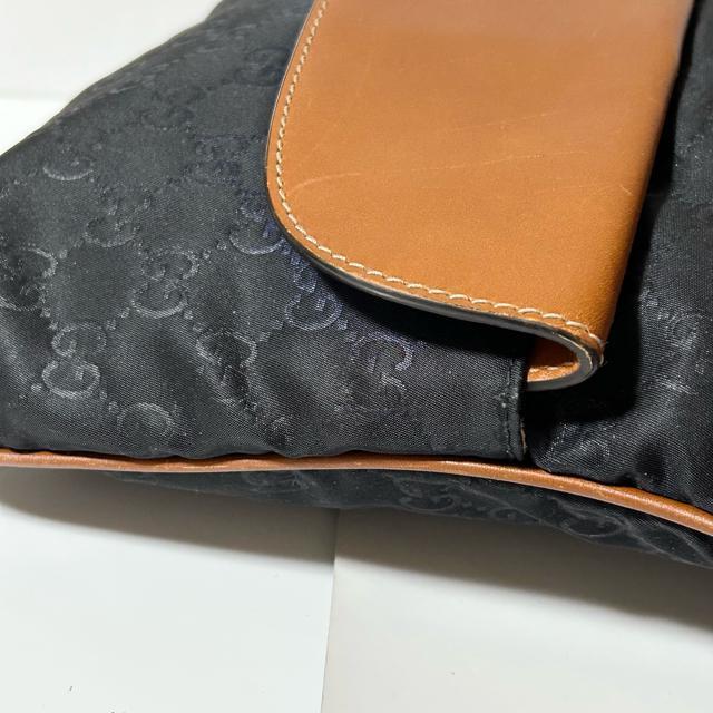 GUCCI GG�L�����o�X �V�F���[ �V�����_�[�o�b�O �u���E�� �u���b�N �� �u�����h�� 