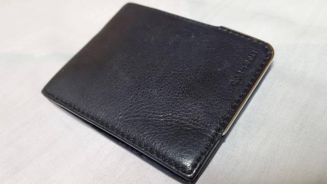 正規 ディオールオム メタルアローフィニッシュ コインケース黒 ブラックレザー 小銭入れ 財布 < ブランド  正規 ディオールオム メタルアローフィニッシュ コインケース黒 ブラックレザー 小銭入れ 財布 < ブランドの