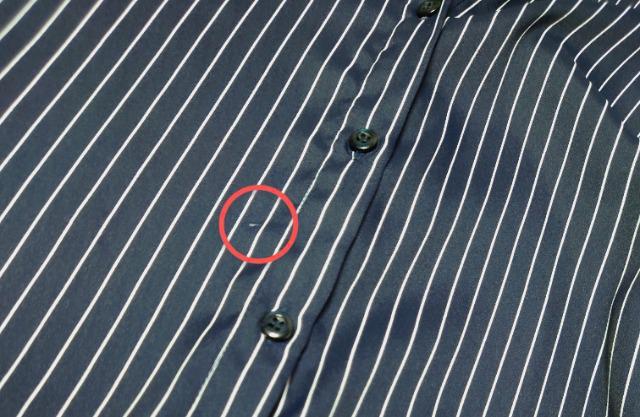 しまむら★七分袖 ストライプ ロング シャツ < ブランド しまむら★七分袖 ストライプ ロング シャツ < ブランドの