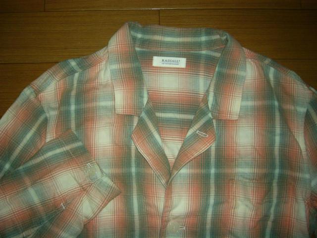 RADIALL ラディアル チェック柄 ガウン シャツ M < ブランド RADIALL ラディアル チェック柄 ガウン シャツ M < ブランドの