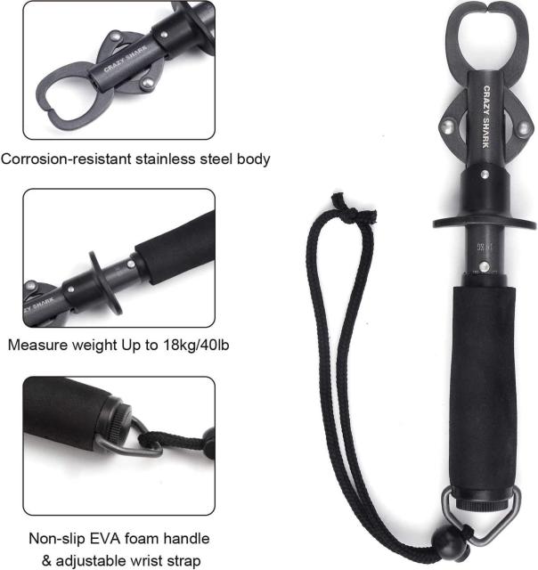 フィッシュキャッチャー 軽量フィッシュグリッパー ステンレス < レジャー/スポーツ フィッシュキャッチャー 軽量フィッシュグリッパー ステンレス < レジャー/スポーツの