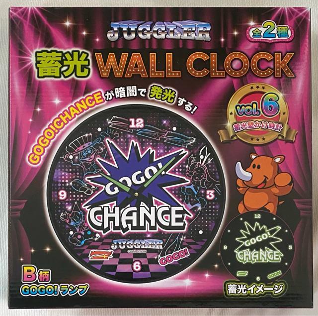 ジャグラー 蓄光 Wall Clock vol.6 GOGO!ランプB柄 < ホビー  ジャグラー 蓄光 Wall Clock vol.6 GOGO!ランプB柄  < ホビーの