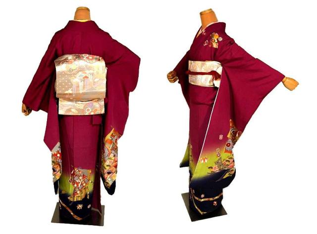 【最高級】新品同様 彩金彩 金箔 宝尽くし 振袖・袋帯・長襦袢5点セット 身丈171cm 裄丈69cm 長さ435cm T3481 < 女性ファッション  【最高級】新品同様 彩金彩 金箔 宝尽くし 振袖・袋帯・長襦袢5点セット 身丈171cm 裄丈69cm 長さ435cm T3481 < 女性ファッションの