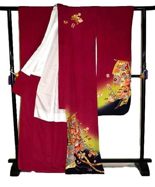 【最高級】新品同様 彩金彩 金箔 宝尽くし 振袖・袋帯・長襦袢5点セット 身丈171cm 裄丈69cm 長さ435cm T3481 < 女性ファッション  【最高級】新品同様 彩金彩 金箔 宝尽くし 振袖・袋帯・長襦袢5点セット 身丈171cm 裄丈69cm 長さ435cm T3481 < 女性ファッションの