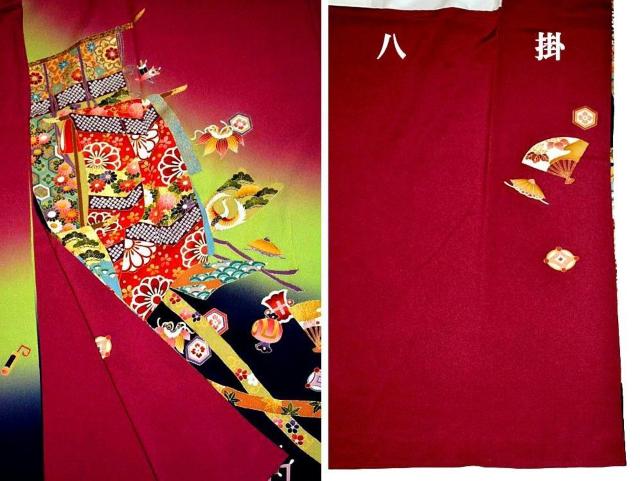 【最高級】新品同様 彩金彩 金箔 宝尽くし 振袖・袋帯・長襦袢5点セット 身丈171cm 裄丈69cm 長さ435cm T3481 < 女性ファッション  【最高級】新品同様 彩金彩 金箔 宝尽くし 振袖・袋帯・長襦袢5点セット 身丈171cm 裄丈69cm 長さ435cm T3481 < 女性ファッションの